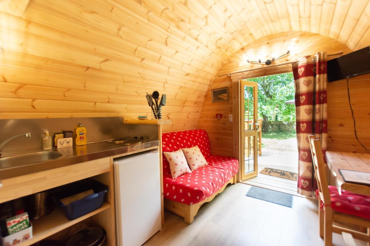 Cabane En Bois Avec Bain Nordique Asnieres-sur-Vegre Bagian luar foto